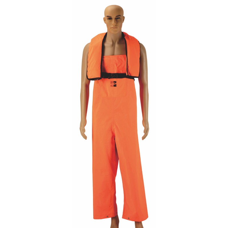 Hvor kan oppustelig rednings jumpsuit specifikt anvendes?